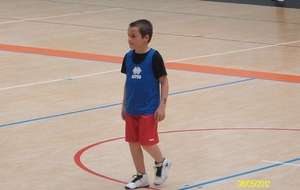 Yann a la fête du mini-basket a vannes en 2012