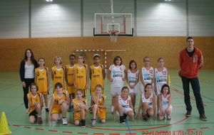 match amical des 2 équipes poussines face à hennebont